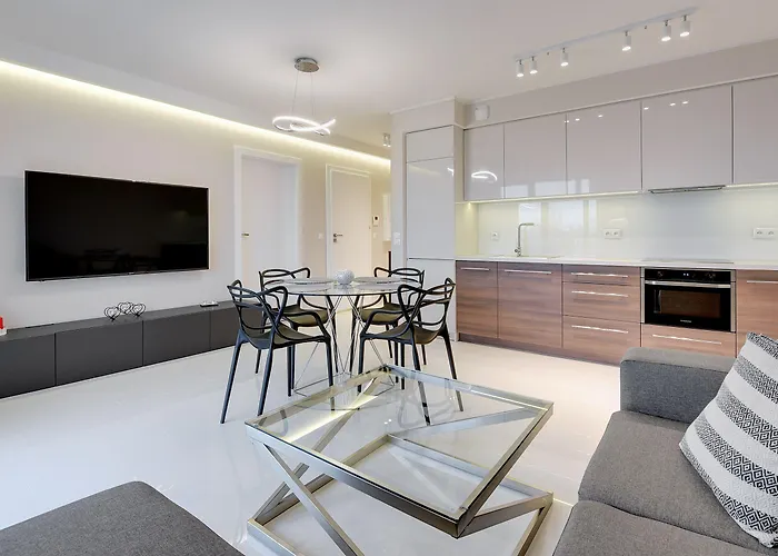 Lägenhetshotell Waterlane Island By Renters Gdańsk