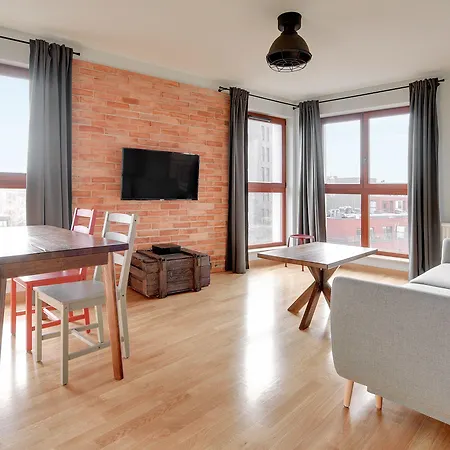 מלון דירות Waterlane Island & Wellness Residences By Renters גדנסק
