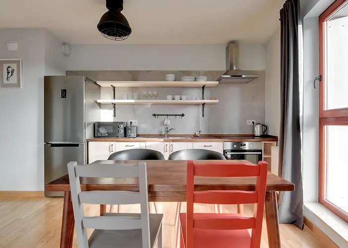 Waterlane Island Spa & Wellness Residences By Noclegi Renters מלון דירות גדנסק